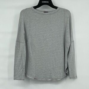 Heather gray soft gray lounge sweatshirt